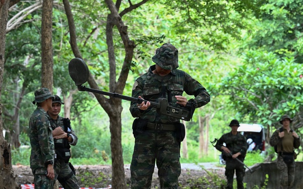 Marines Conduct Mine Detection Training