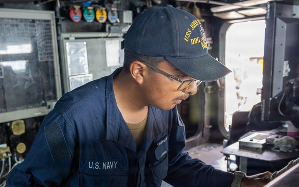 USS John Paul Jones (DDG 53) conducts routine operations while deployed