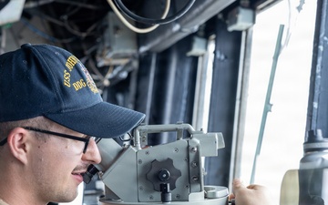 USS John Paul Jones (DDG 53) conducts routine operations while deployed