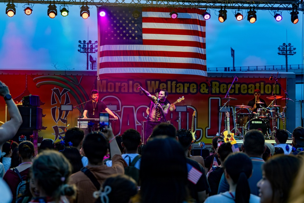 Multiplatinum Warner recording artist MAX performs during Independence Day celebration