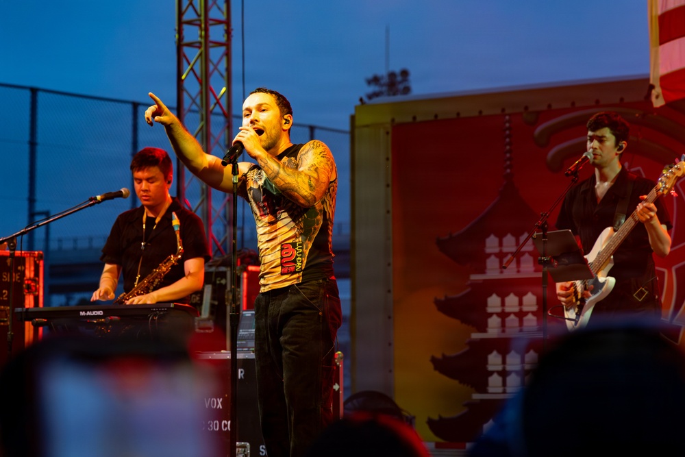 Multiplatinum Warner recording artist MAX performs during Independence Day celebration