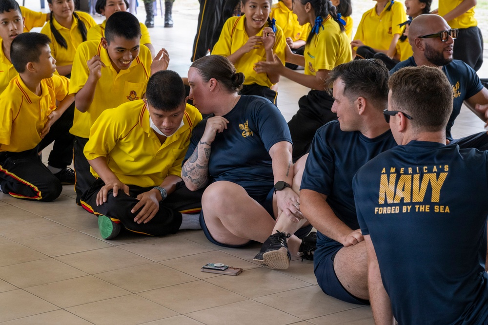U.S. Navy and Coast Guard Participate in COMREL