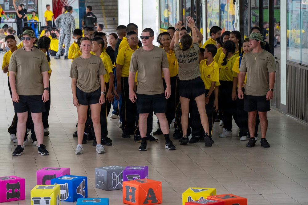 U.S. Navy and Coast Guard Participate in COMREL