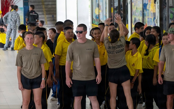 U.S. Navy and Coast Guard Participate in COMREL