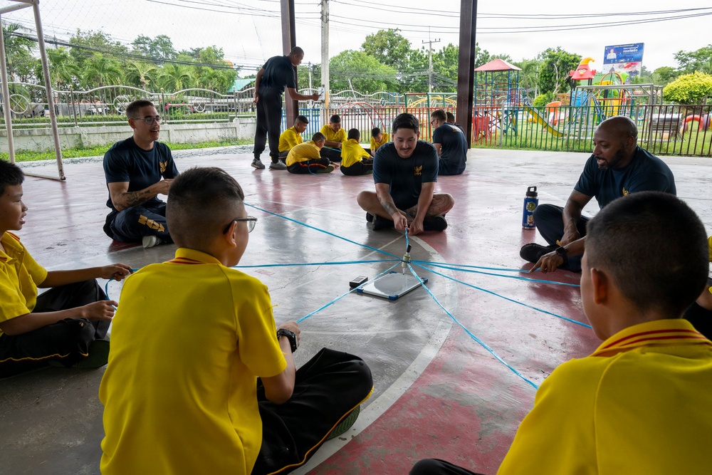 U.S. Navy and Coast Guard Participate in COMREL