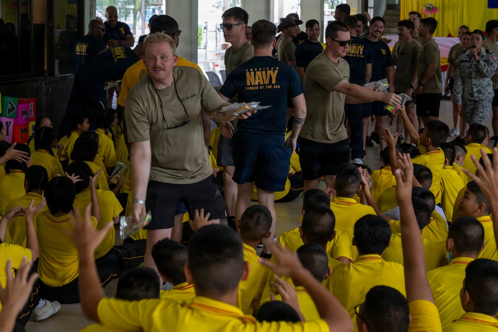 U.S. Navy and Coast Guard Participate in COMREL