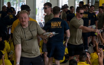 U.S. Navy and Coast Guard Participate in COMREL