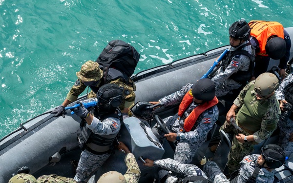 U.S. Coast Guard Conduct Joint VBSS Training