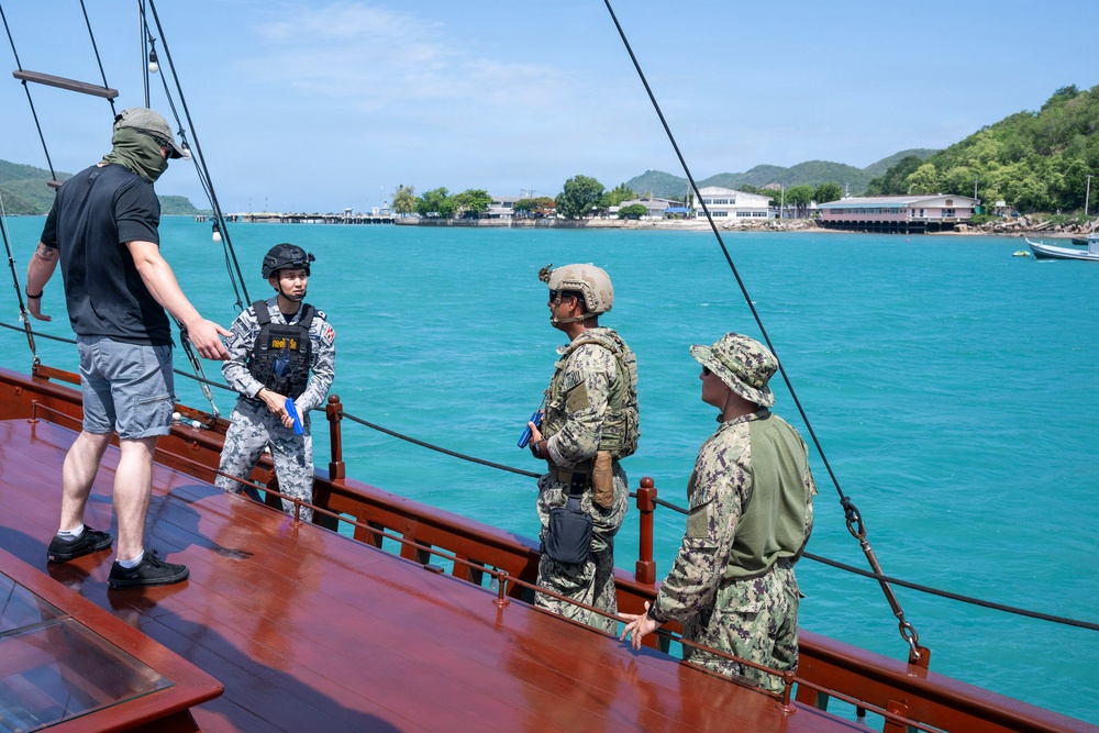 U.S. Coast Guard Conduct Joint VBSS Training