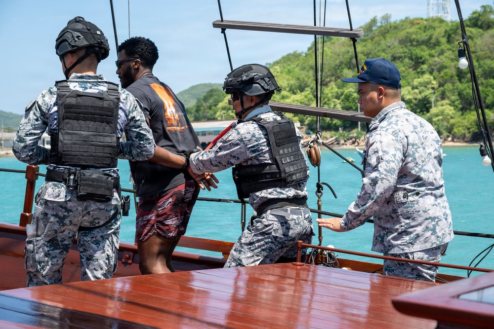 U.S. Coast Guard Conduct Joint VBSS Training