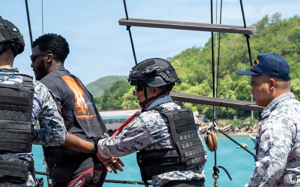U.S. Coast Guard Conduct Joint VBSS Training
