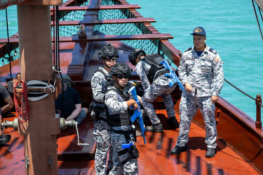 U.S. Coast Guard Conduct Joint VBSS Training