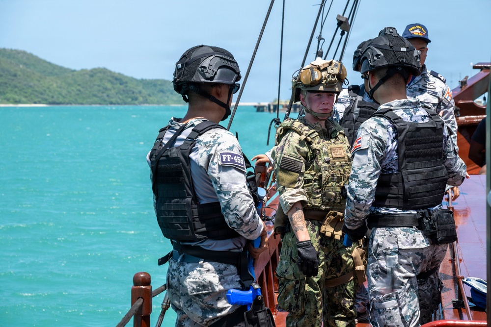 U.S. Coast Guard Conduct Joint VBSS Training