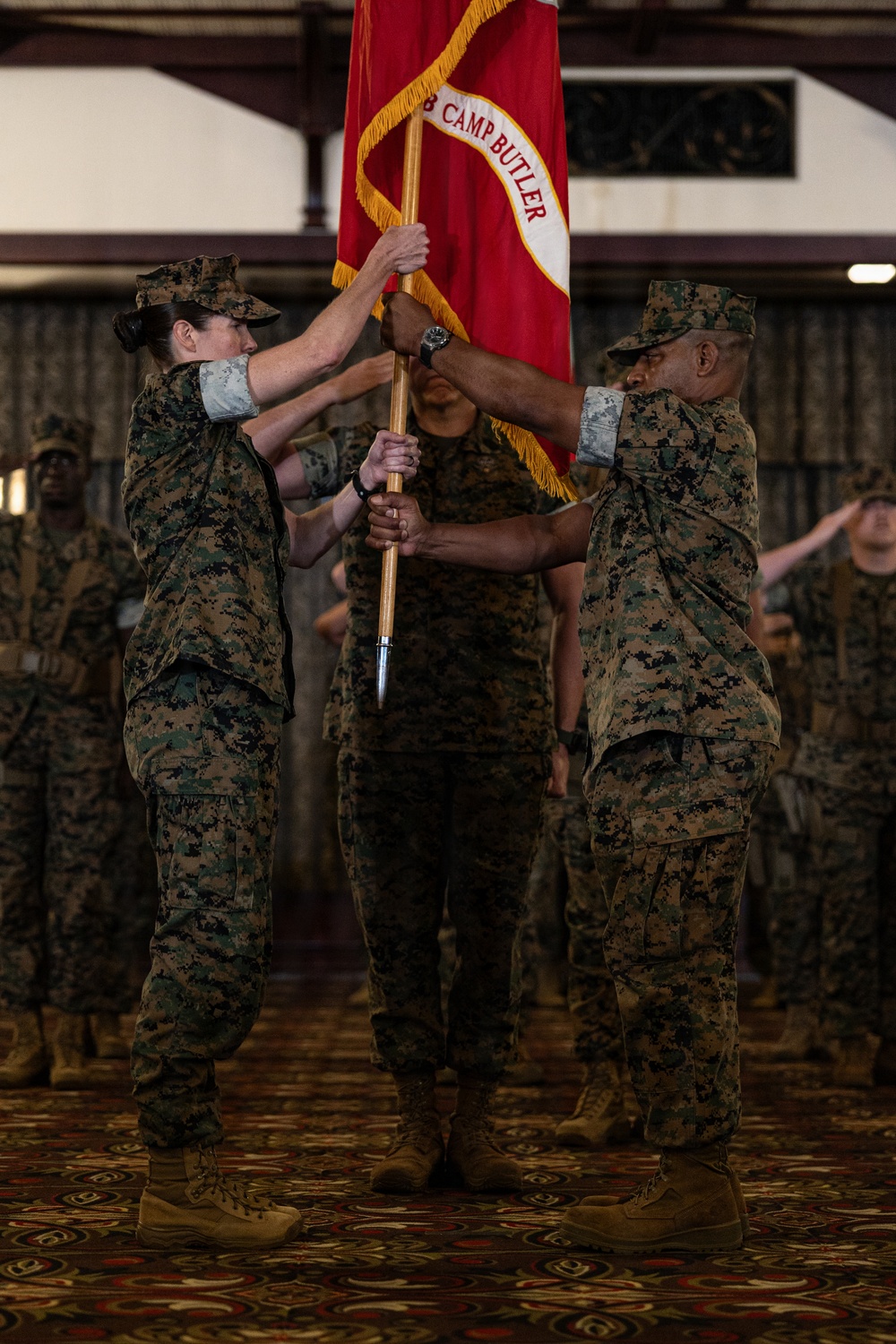 Col. Kimberly Sile assumes command of H&amp;S Bn, MCIPAC