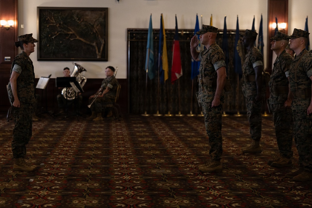 Col. Kimberly Sile assumes command of H&amp;S Bn, MCIPAC