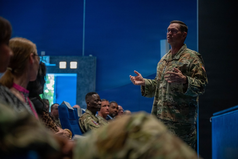 Chief of Space Operations visits Ramstein, highlights Guardian mission in Europe and Africa