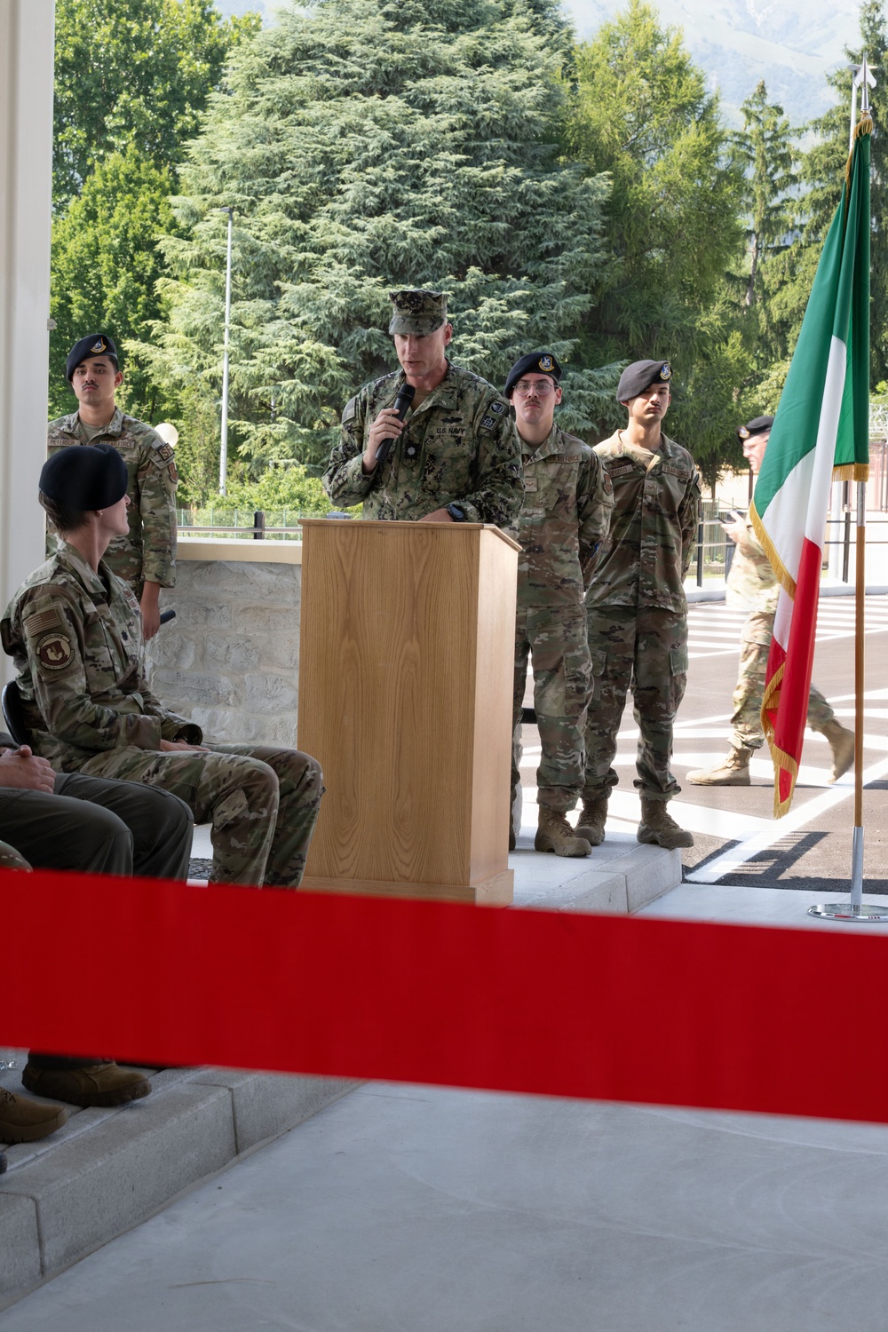 31 FW unveils new installation entry control point