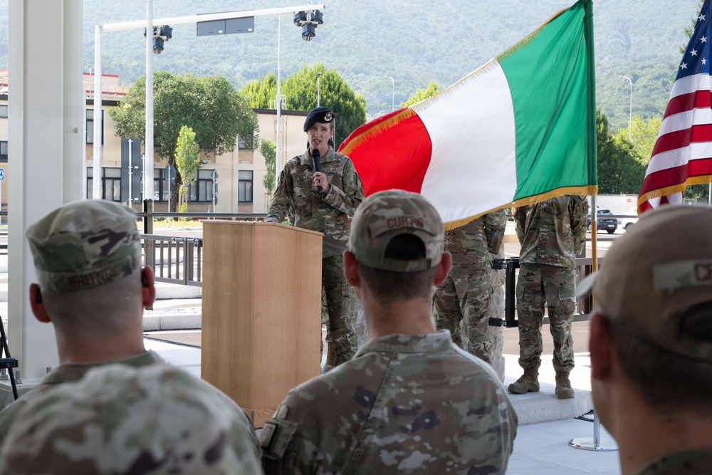 31 FW unveils new installation entry control point