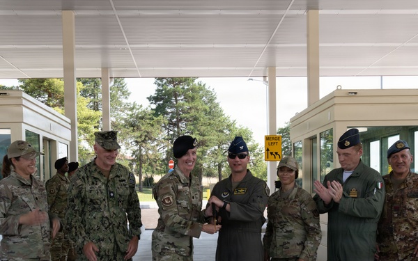 31 FW unveils new installation entry control point