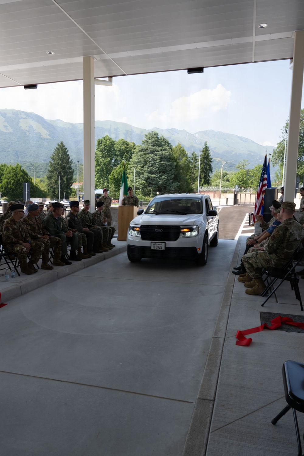 31 FW unveils new installation entry control point