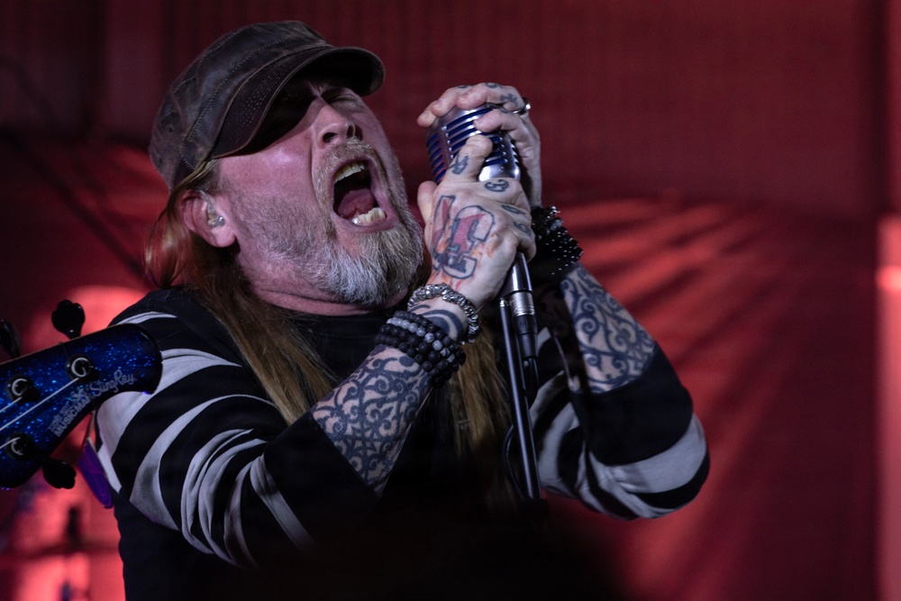 KFOR RC-E hosts Drowning Pool concert at Camp Bondsteel