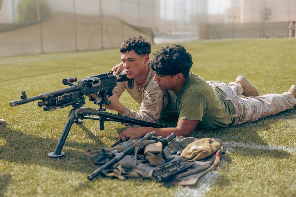U.S. Marines participate in a Weapons Instructor Course
