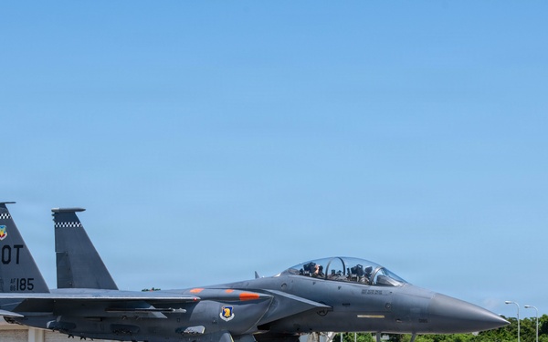 F-15EX and F-15E air power soars at Kadena