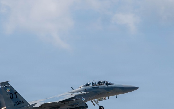 F-15EX and F-15E air power soars at Kadena