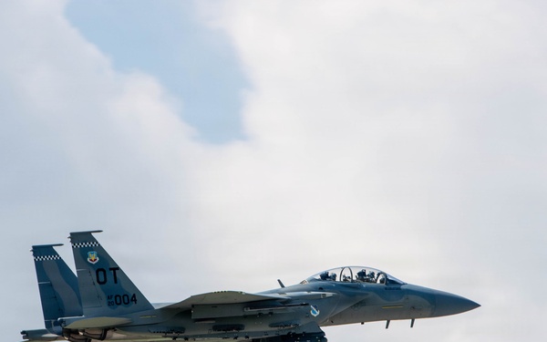 F-15EX and F-15E air power soars at Kadena