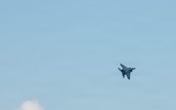 F-15EX and F-15E air power soars at Kadena