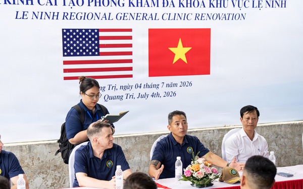 Pacific Partnership 2026 Conduct Ribbon Cutting Ceremony at Le Ninh Medical Center in Quang Tri, Vietnam