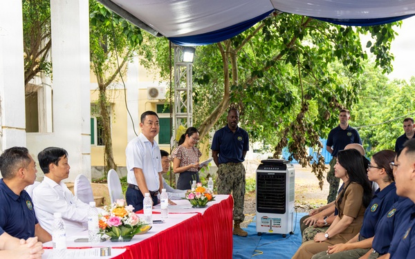 Pacific Partnership 2026 Conduct Ribbon Cutting Ceremony at Le Ninh Medical Center in Quang Tri, Vietnam