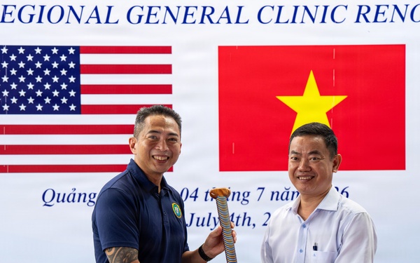 Pacific Partnership 2026 Conduct Ribbon Cutting Ceremony at Le Ninh Medical Center in Quang Tri, Vietnam