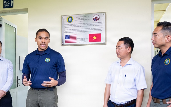 Pacific Partnership 2026 Conduct Ribbon Cutting Ceremony at Le Ninh Medical Center in Quang Tri, Vietnam
