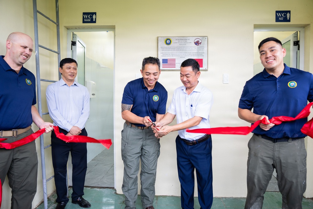 Pacific Partnership 2026 Conduct Ribbon Cutting Ceremony at Le Ninh Medical Center in Quang Tri, Vietnam