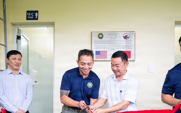 Pacific Partnership 2026 Conduct Ribbon Cutting Ceremony at Le Ninh Medical Center in Quang Tri, Vietnam
