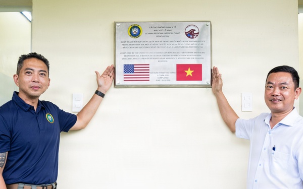 Pacific Partnership 2026 Conduct Ribbon Cutting Ceremony at Le Ninh Medical Center in Quang Tri, Vietnam
