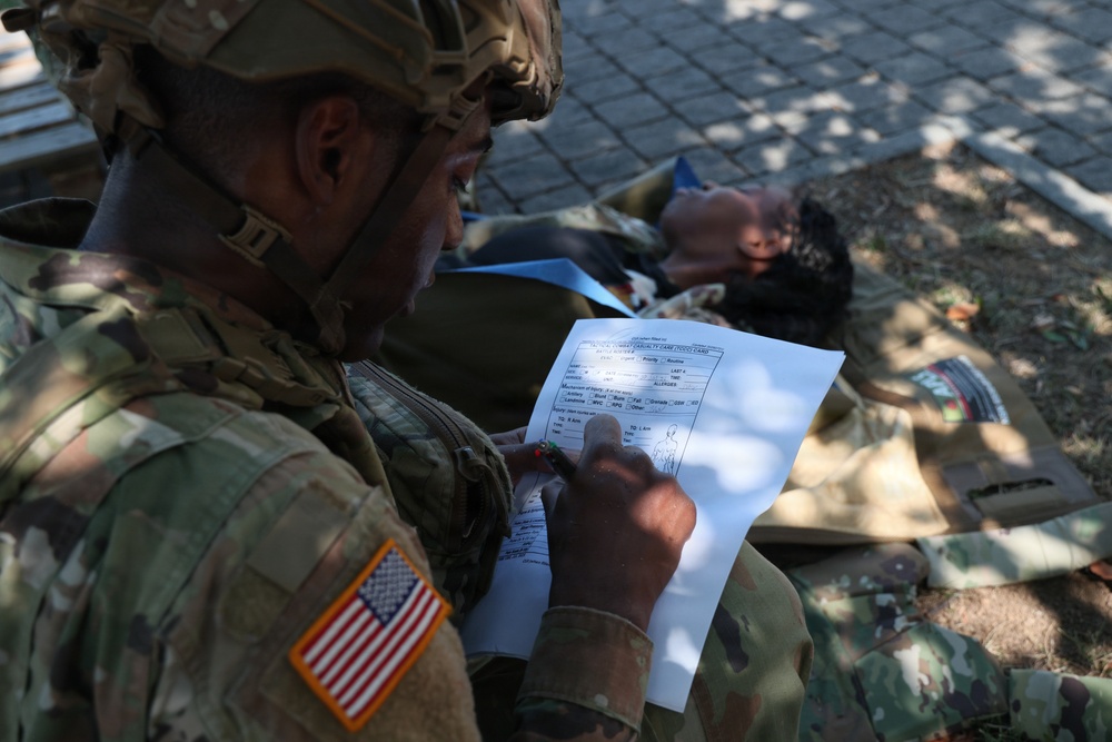 SETAF-AF Soldiers complete combat lifesaver casualty assessment