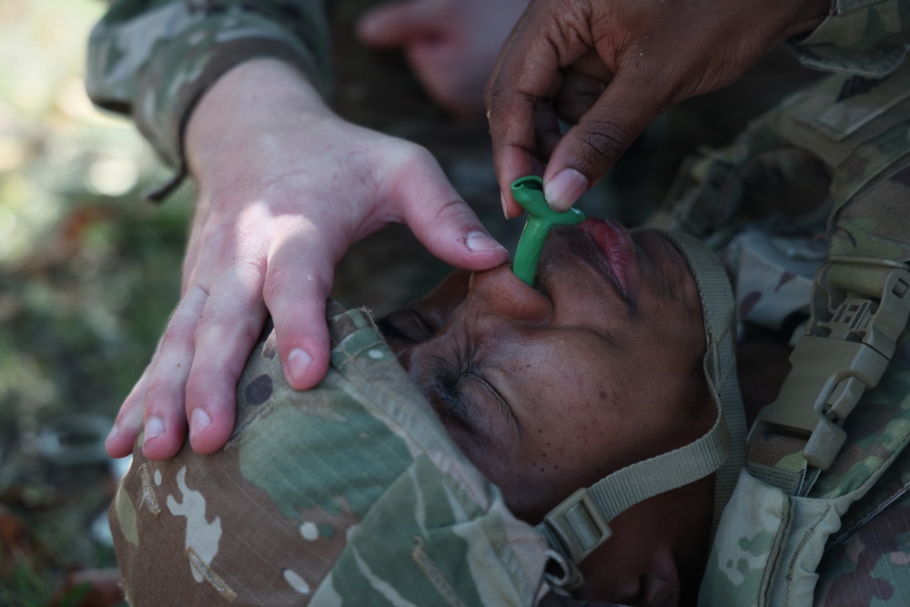 SETAF-AF Soldiers complete combat lifesaver casualty assessment