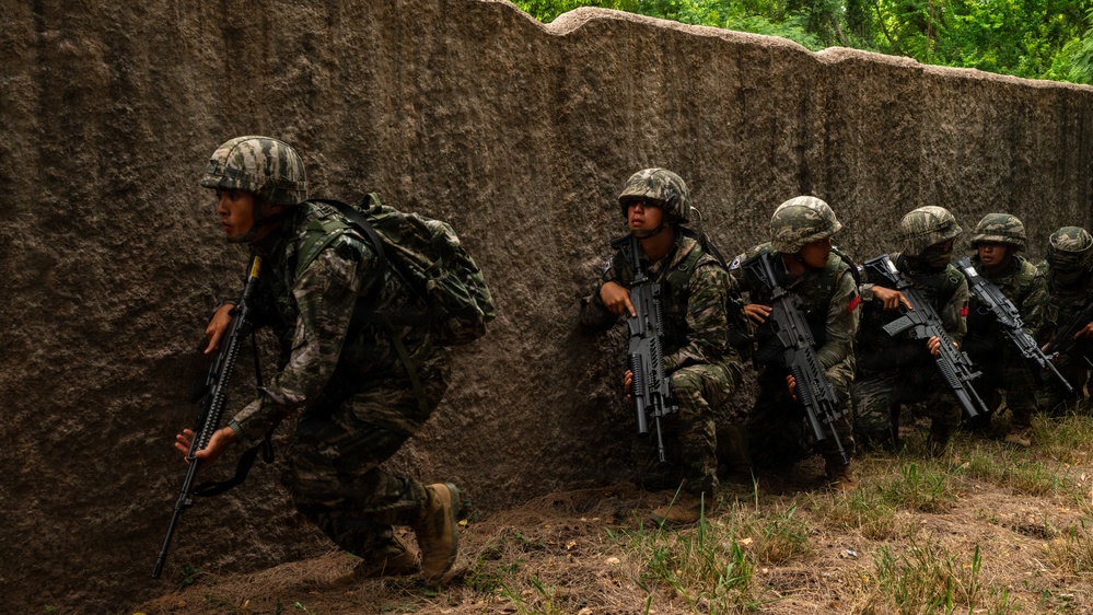 Multinational Marines conduct amphibious raid training