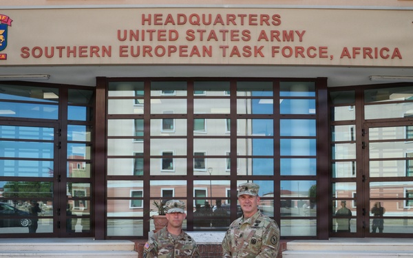 Senior enlisted leaders align priorities during USAFRICOM, SETAF-AF office call