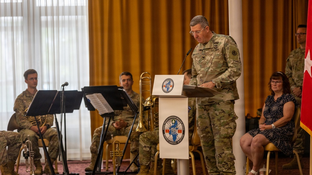 598th Transportation Brigade Change of Command