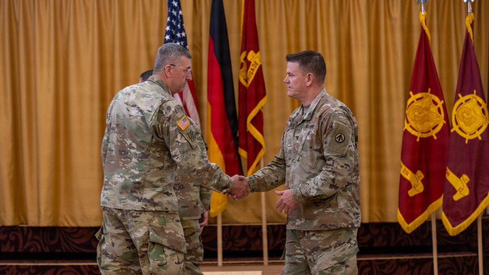 598th Transportation Brigade Change of Command