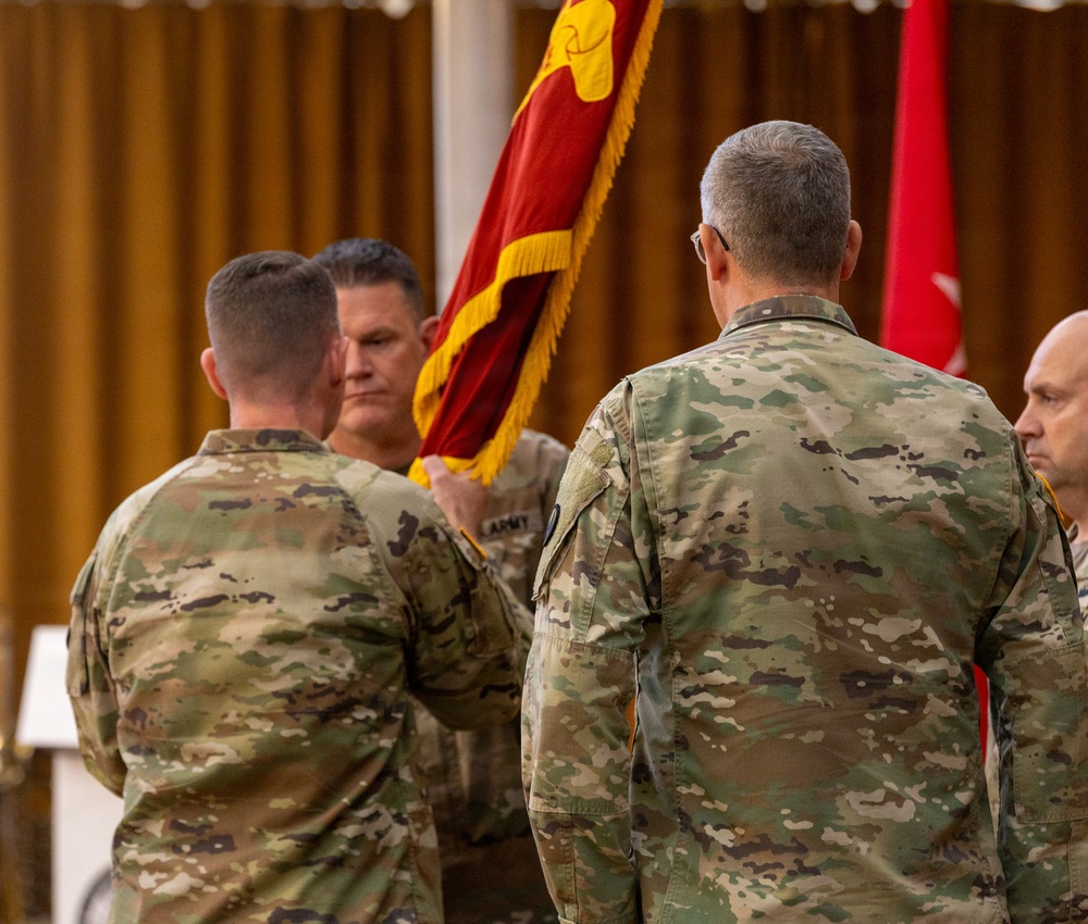 598th Transportation Brigade Change of Command