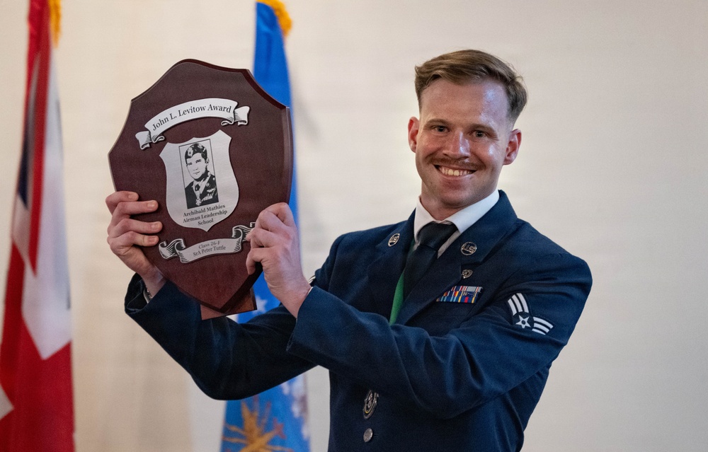 RAF Lakenheath hosts Airman Leadership School graduation 26F