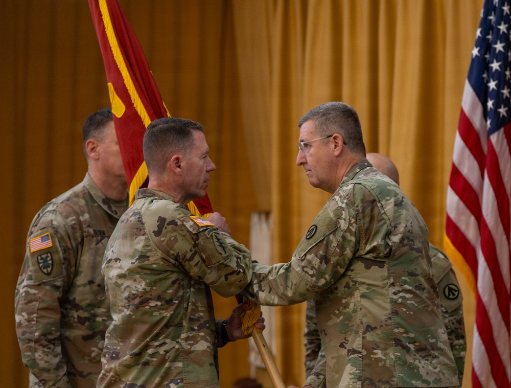 598th Transportation Brigade Change of Command
