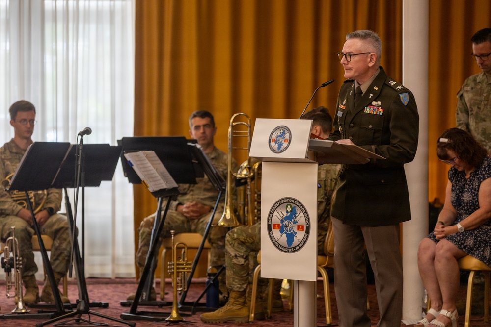 598th Transportation Brigade Change of Command