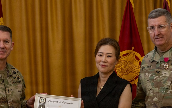 598th Transportation Brigade Change of Command