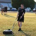 USAFRICOM command senior enlisted leader joins Soldiers for physical readiness training
