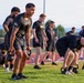 USAFRICOM command senior enlisted leader joins Soldiers for physical readiness training
